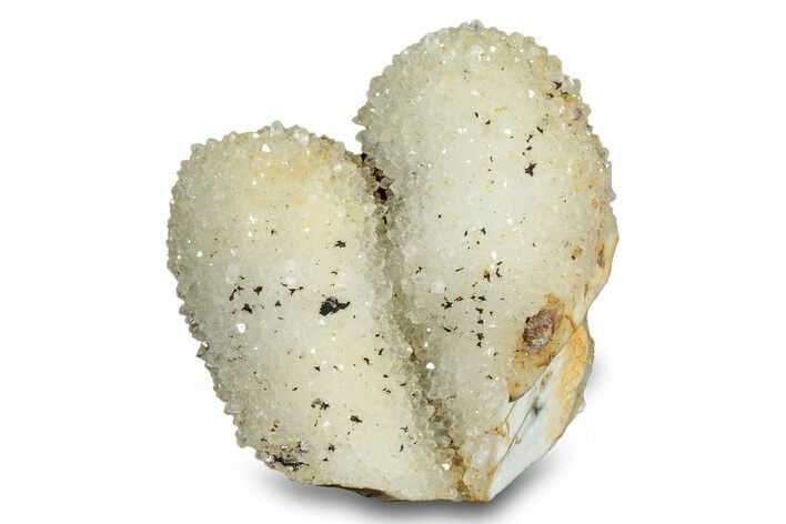 Sparkling Quartz Chalcedony Stalactite Formation - India #274709